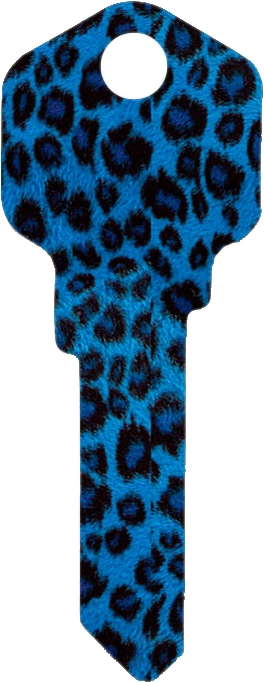 Blue Leopard Key